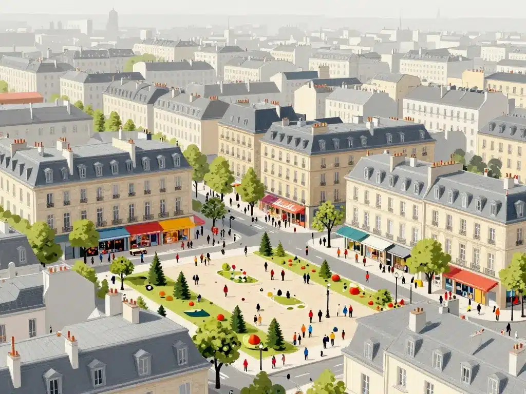 illustration transformation urbaine action coeur de ville exemple résultats