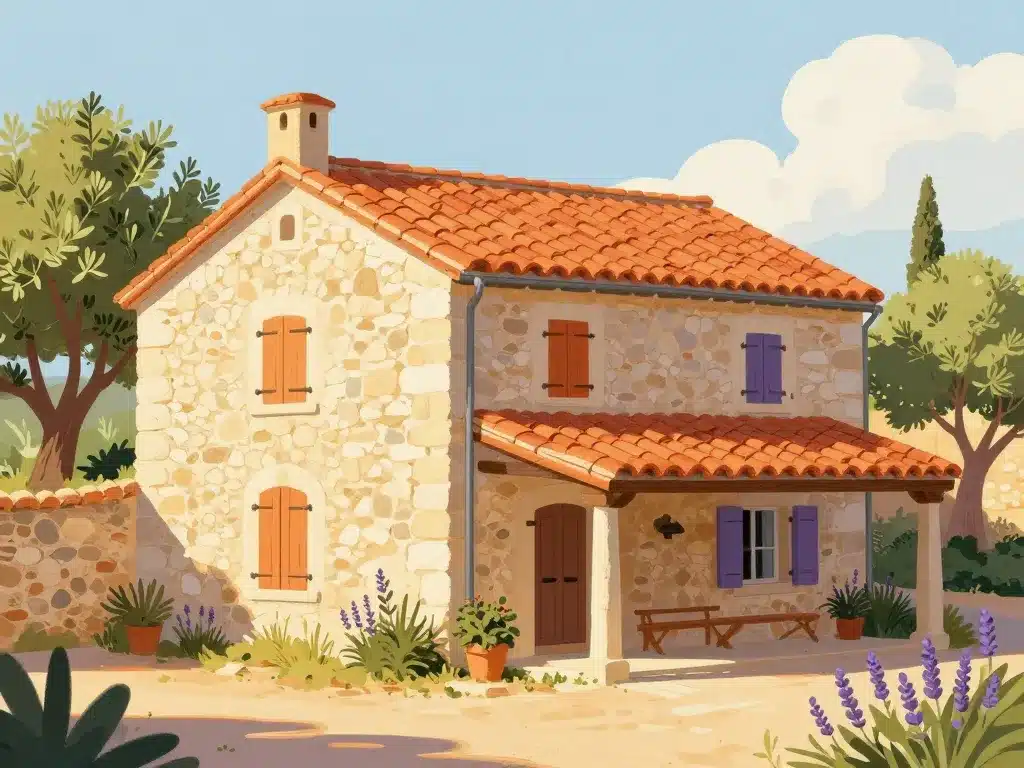 maison provencale traditionnelle codes architecturaux