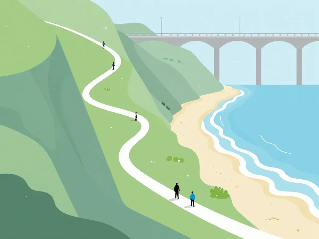 balades et points de vue viaduc de Fermanville