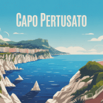 vue panoramique capo pertusato falaises mer phare