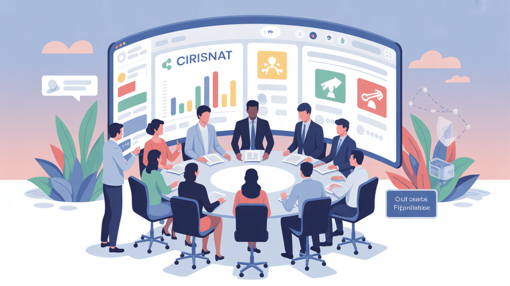 illustration organisation collaborative cirisnat