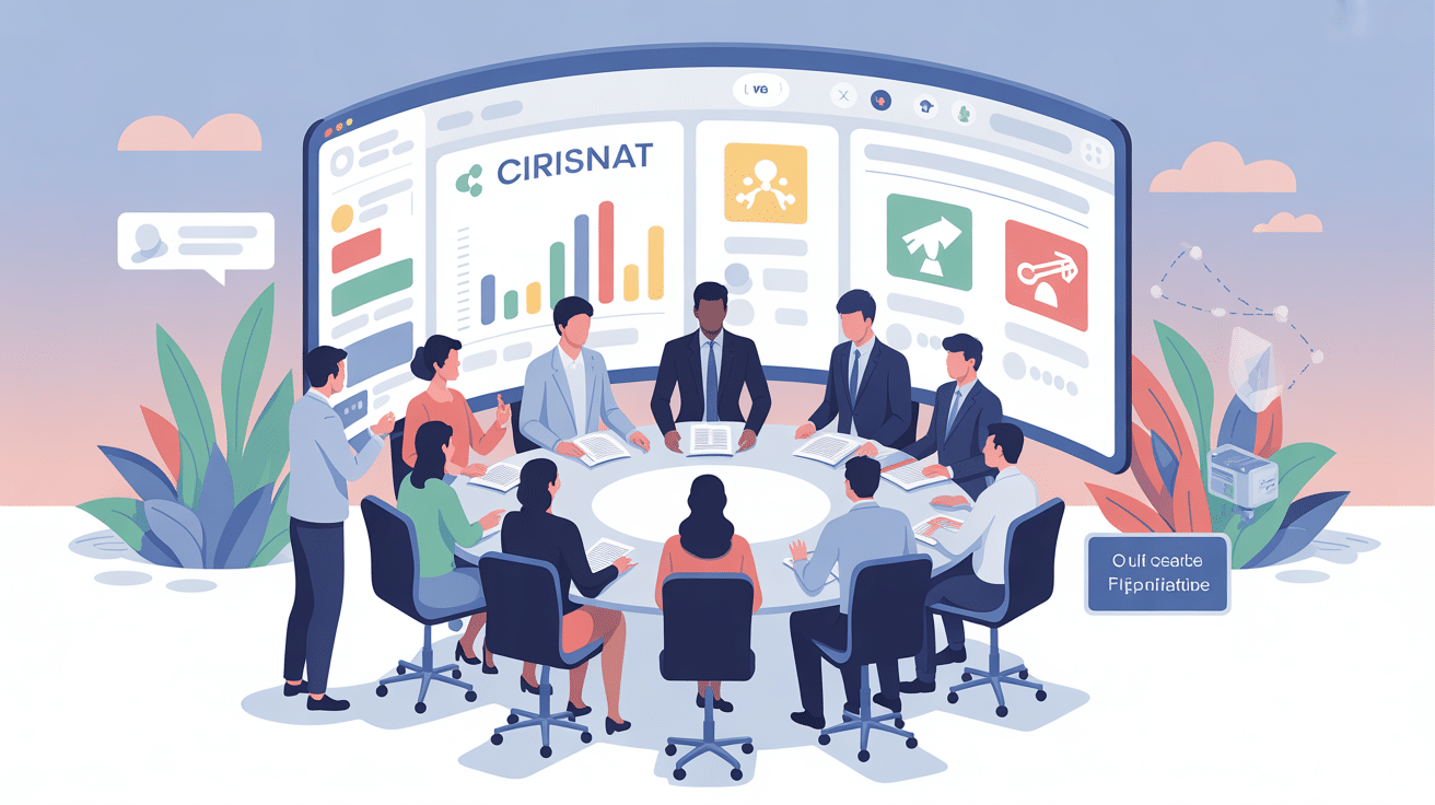 illustration organisation collaborative cirisnat