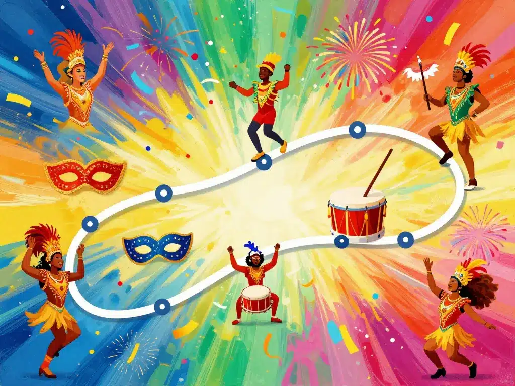 date de carnaval de rio calendrier parade festive