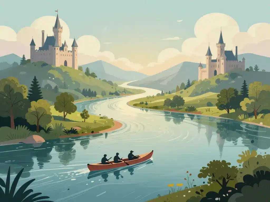 descendre la Loire en canoë illustration itinéraires et meilleurs spots