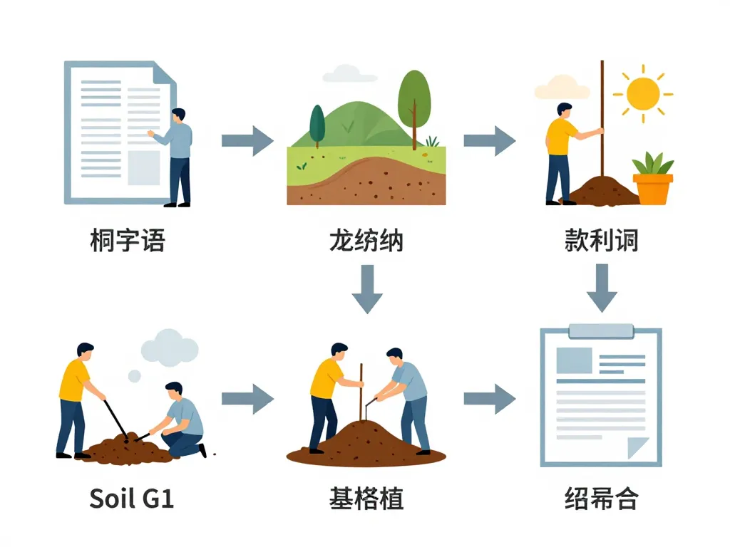 etude de sol g1 diagramme workflow terrain