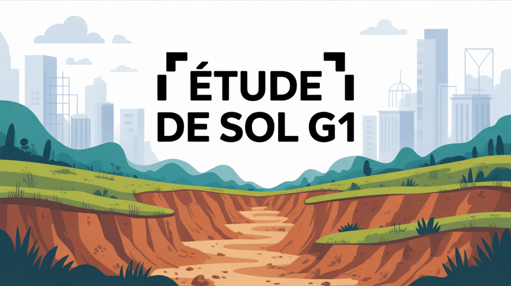 etude de sol g1 image geotechnique construction