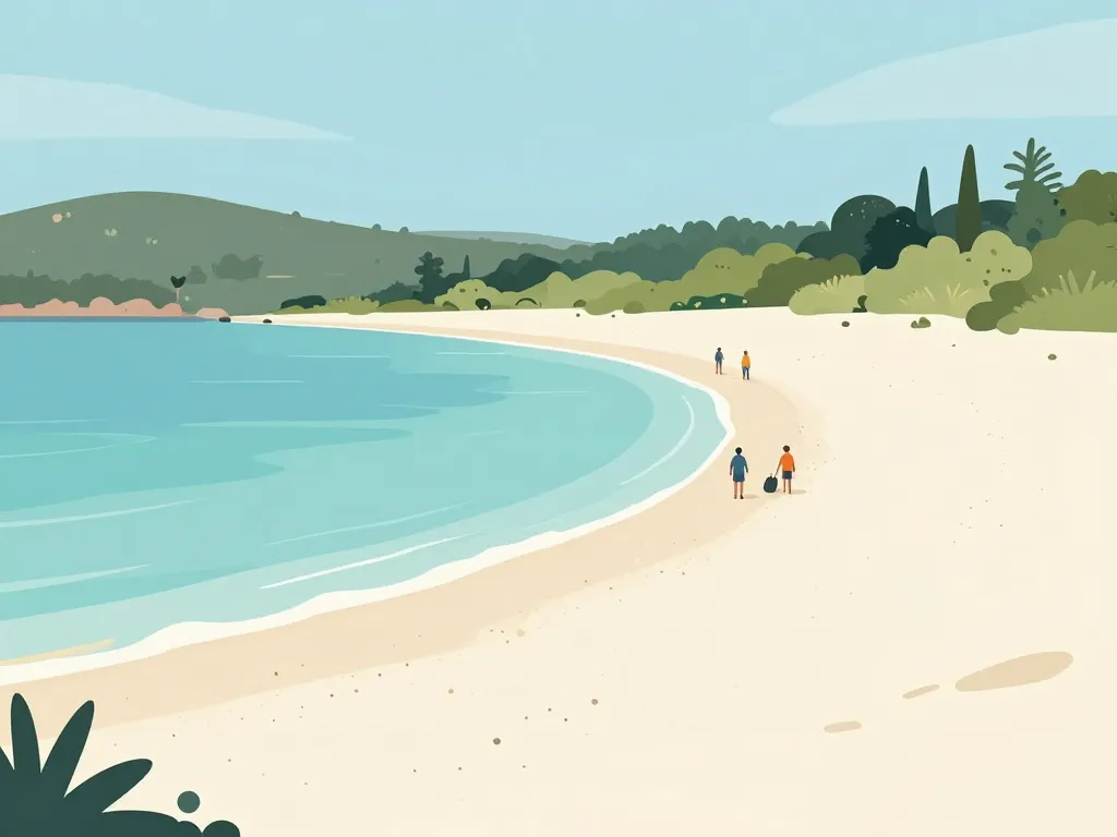 Visite golfe de Santa Giulia plage lagon