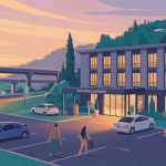 illustration hotel vienne france proche autoroute moderne