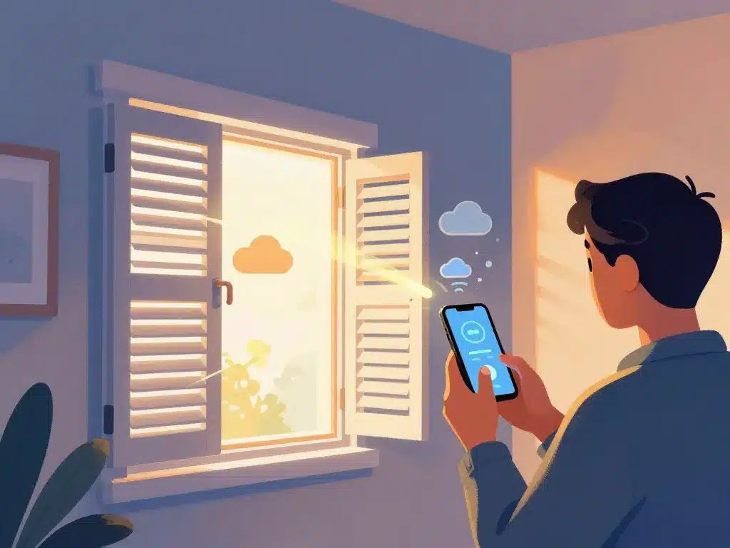 idiamant with netatmo contrôle automatisé volets smartphone