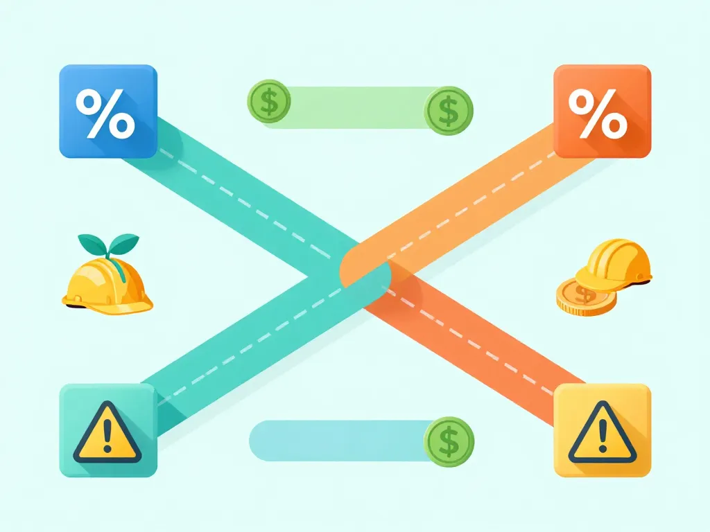 Immocitiz rentabilité frais risques illustration métaphore