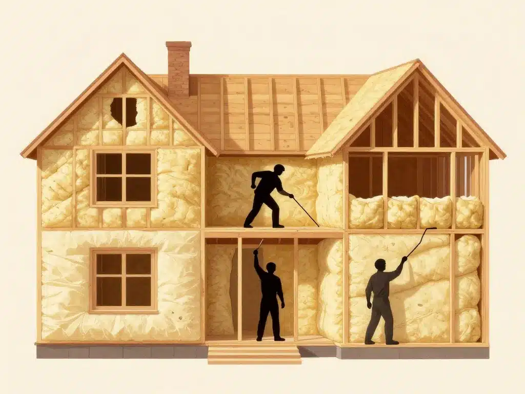 visuel isolation mur intérieur maison ancienne méthodes