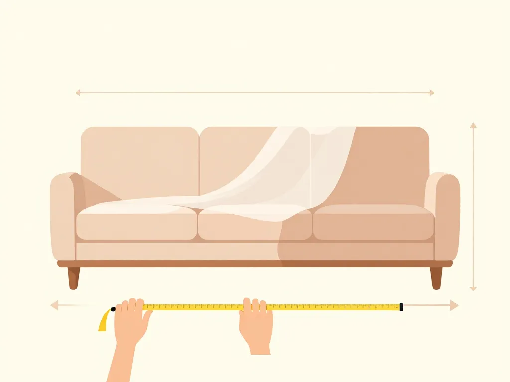 mesures pour jeté de canapé grande taille