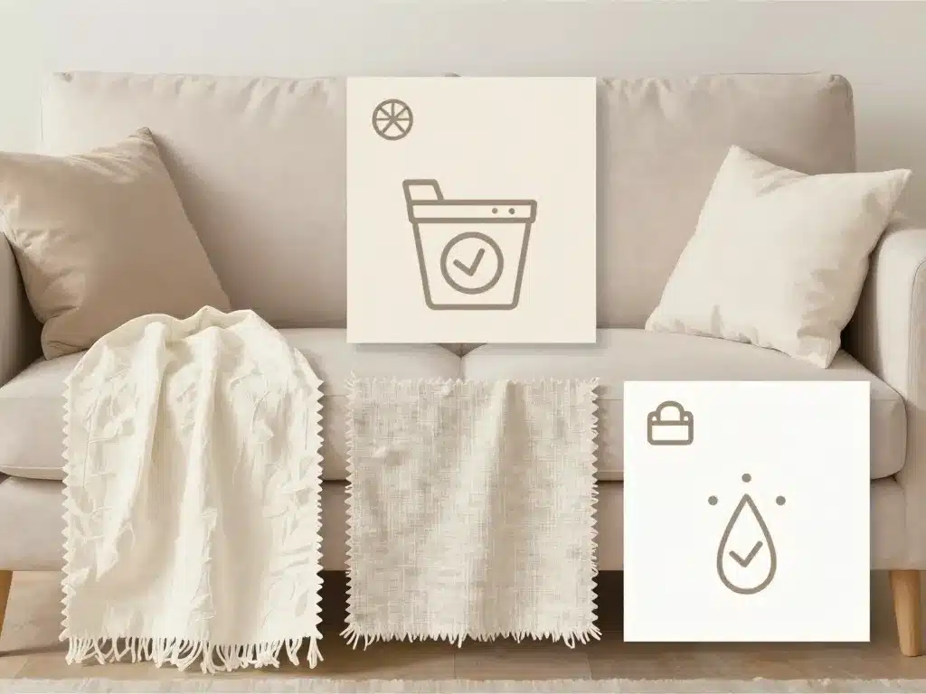 textiles jeté de canapé grande taille