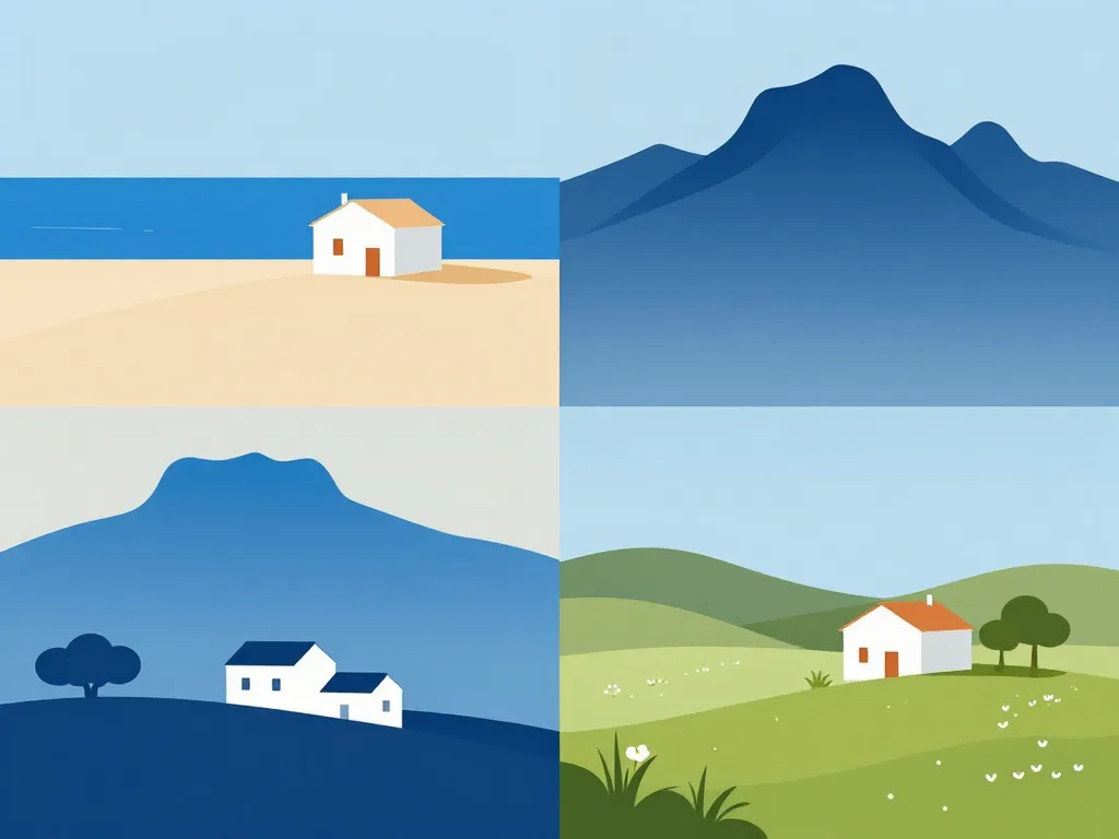 maison sarde littoral montagne campagne