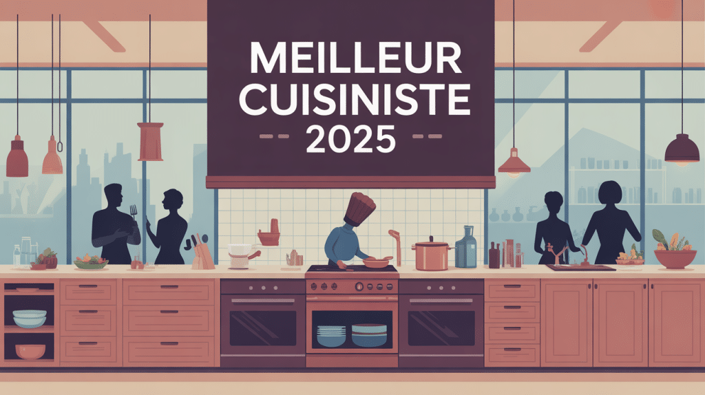 Illustration meilleure cuisine 2024 recherche et choix