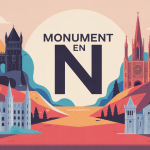 monument en n illustration vectorielle châteaux cathédrales sites préhistoriques