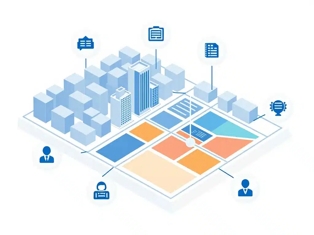 schéma concept du plan local d'urbanisme marseille
