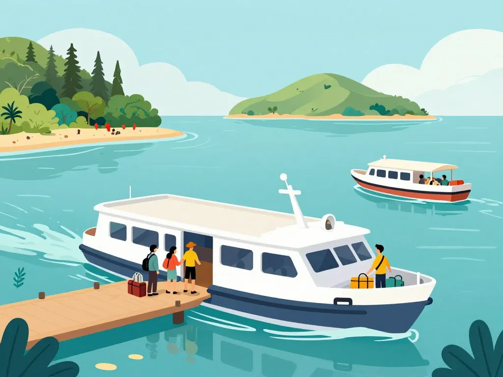 Accès praia da ilha de tavira ferry bateau taxi embarcadère