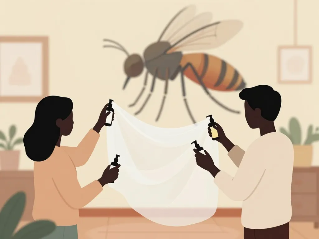 voyageurs se protègent des moustiques en italie