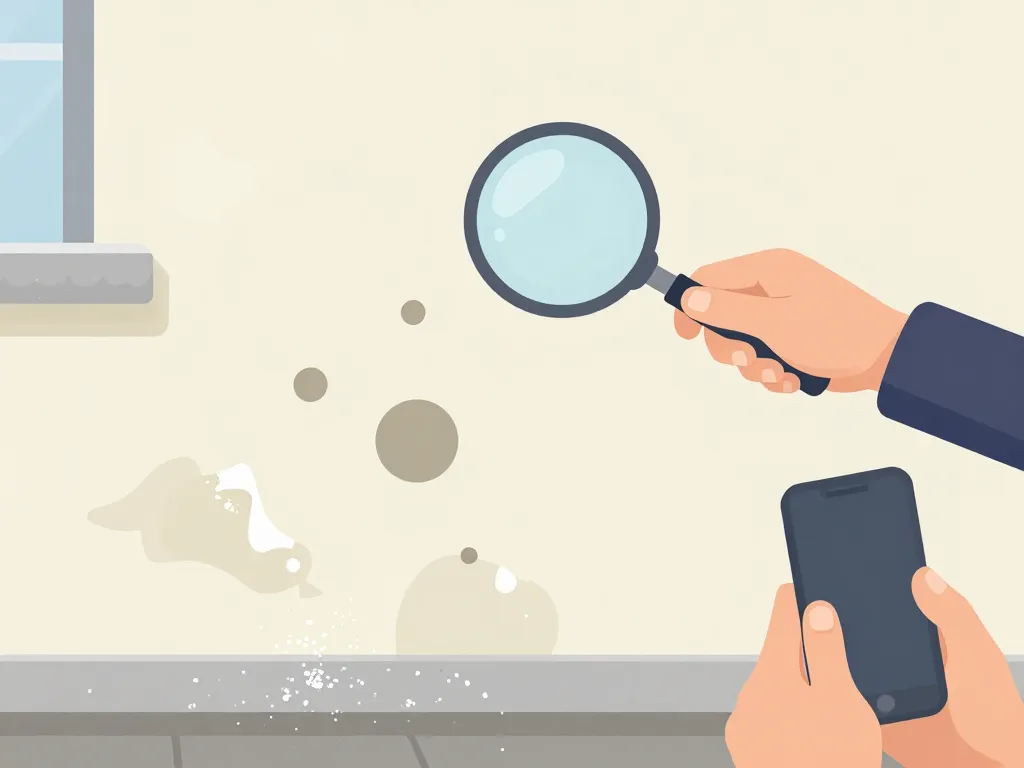 Inspection des remontées capillaires vice caché signes humidité