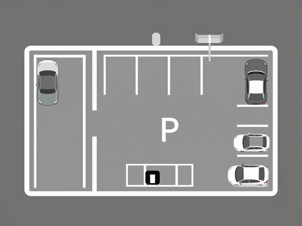 Réglementation place de parking privé concept statuts juridiques parking