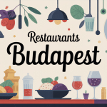 illustration gastronomique restaurants budapest hungary