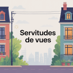 illustration servitudes de vues maisons voisines