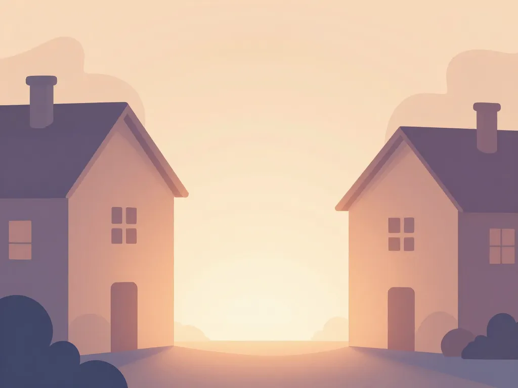 image servitudes de vues mur séparatif symbolique