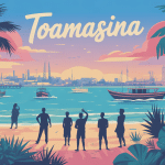 illustration de toamasina port plage vie locale
