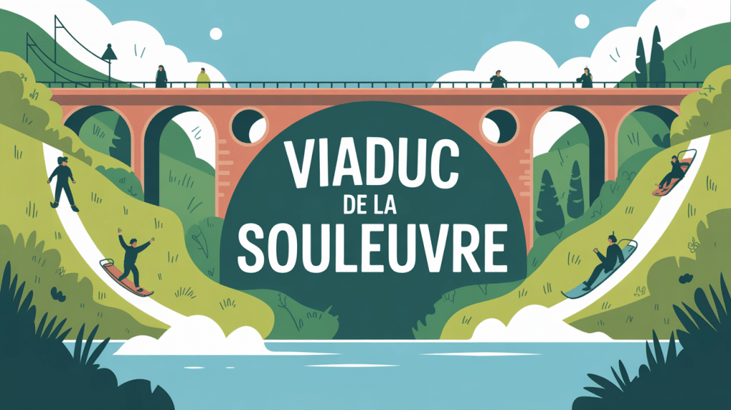 illustration du viaduc de la souleuvre activités sensations