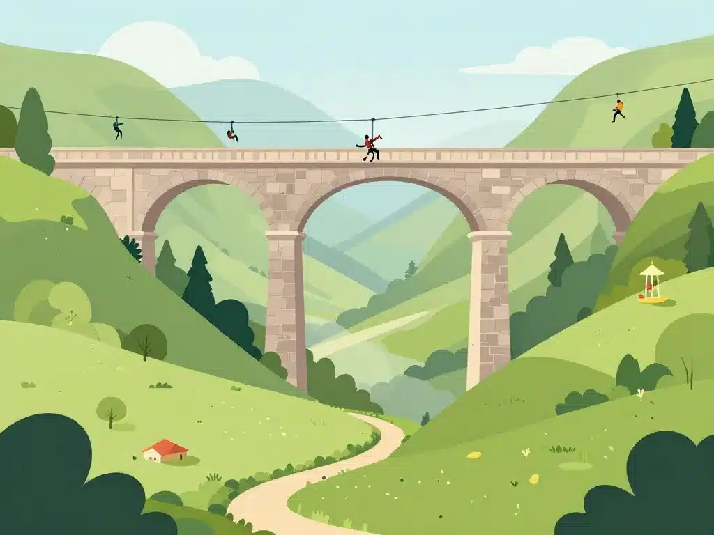 présentation du viaduc de la souleuvre et activités