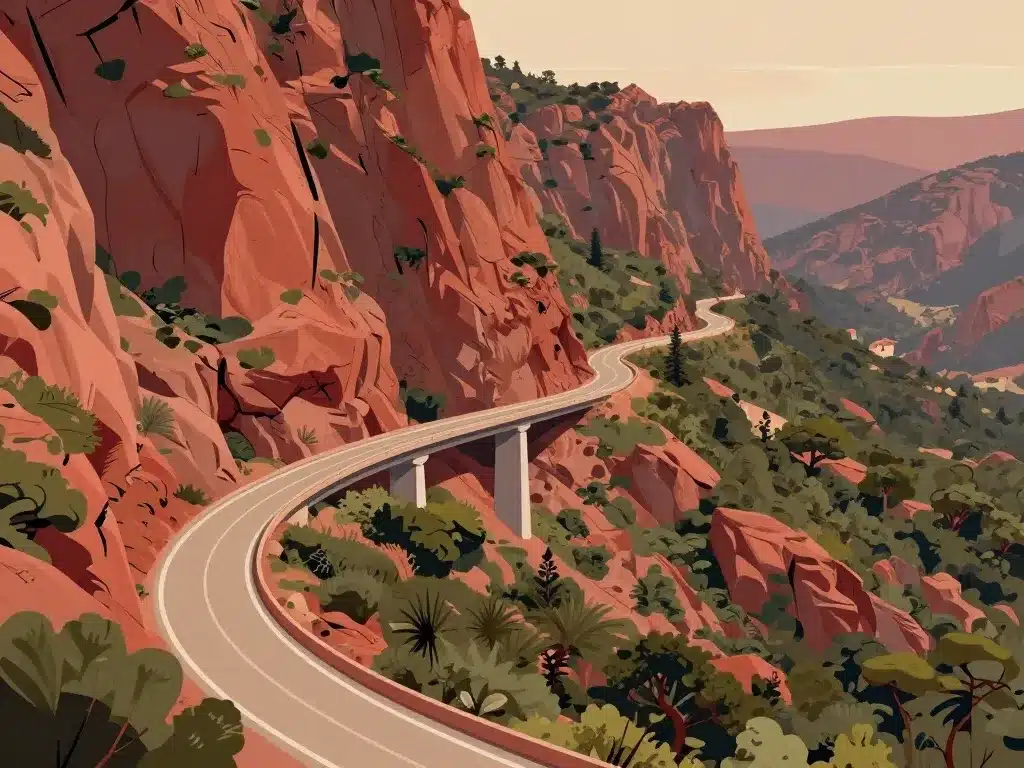 Localisation et paysage du viaduc du caramel