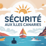 sécurité aux îles Canaries danger illustration