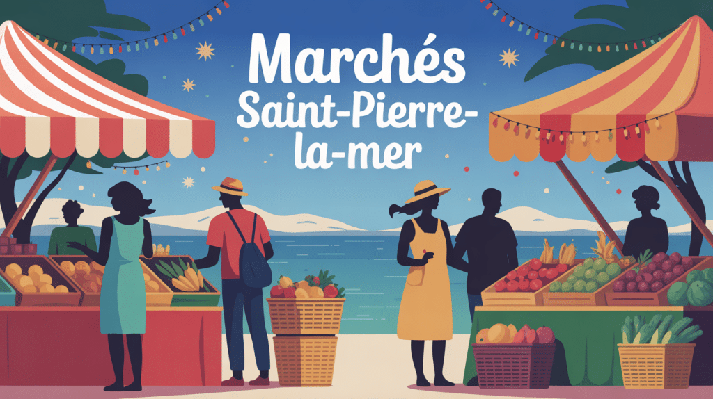 Ambiance méditerranéenne marchés Saint Pierre la Mer