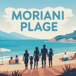 ambiance estivale moriani plage corse famille plage