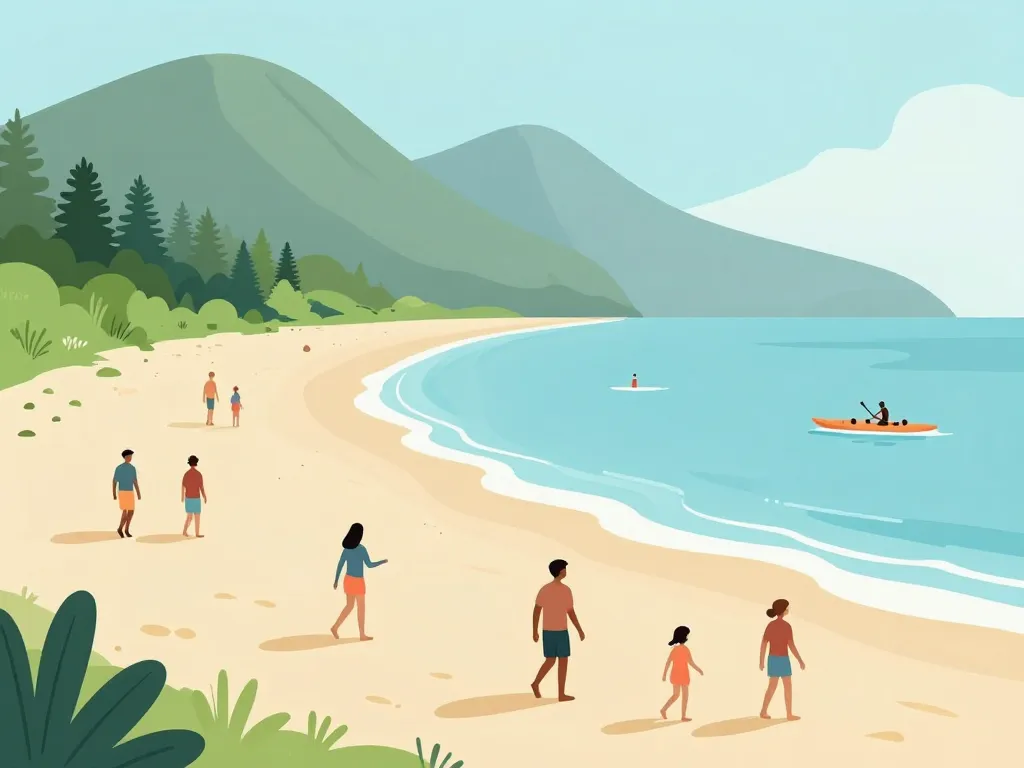 activités plage nature moriani plage corse