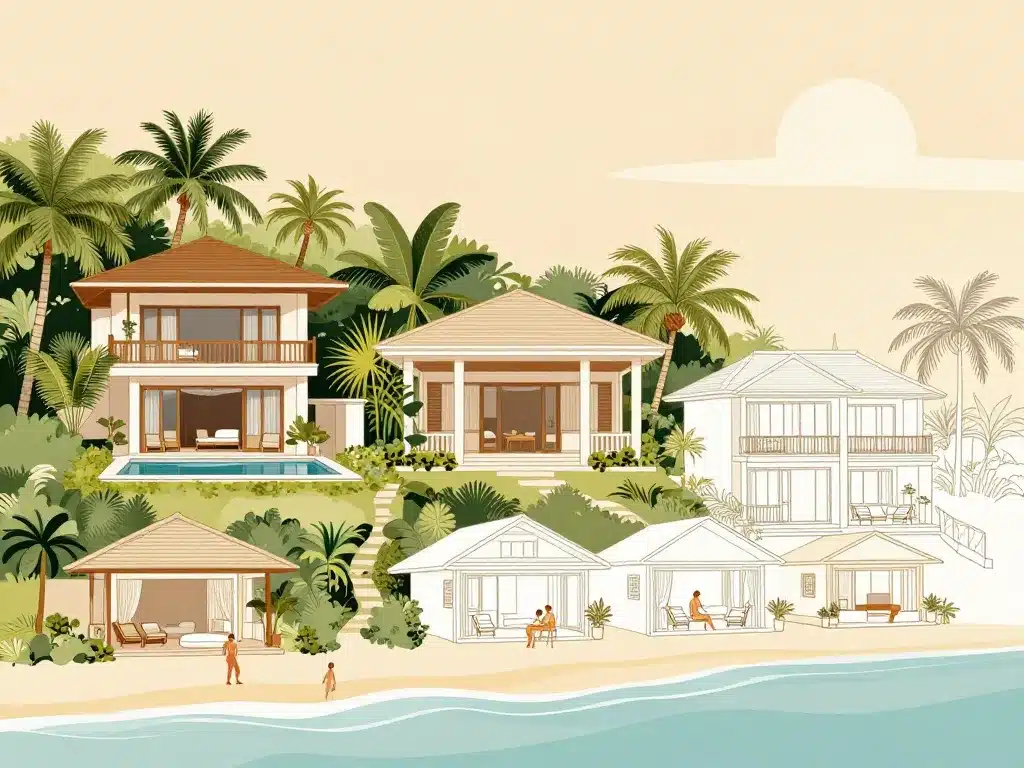 Hébergements à Seminyak villas piscine hôtel plage