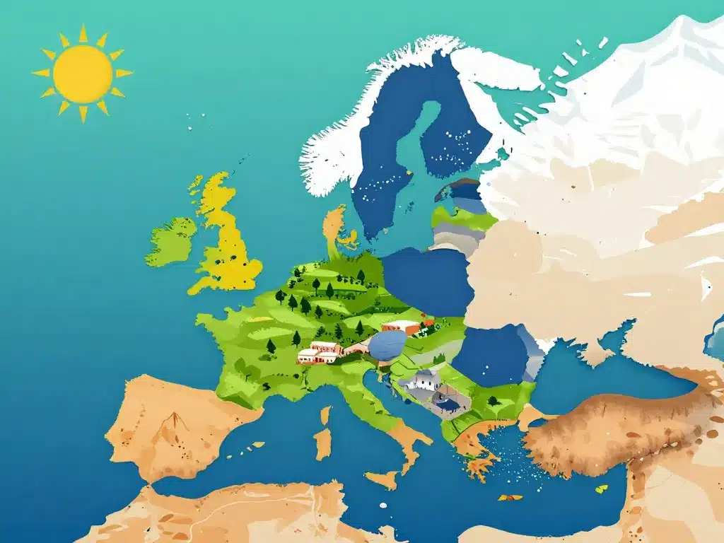 periode pour aller en albanie climat saison regions
