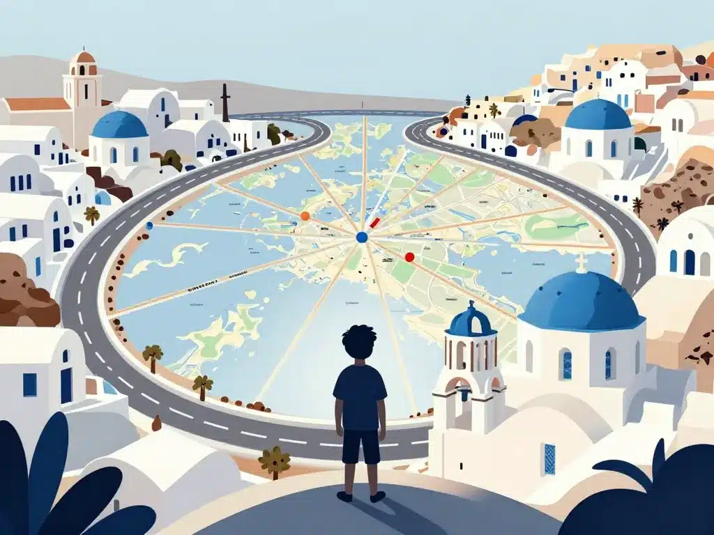 accessibilite santorini mesaria ambiance authentique