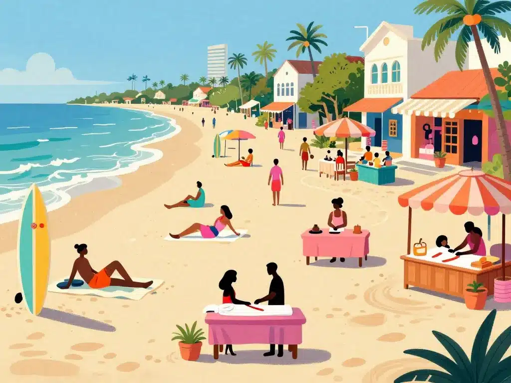 Activités à Seminyak plage shopping spa excursions