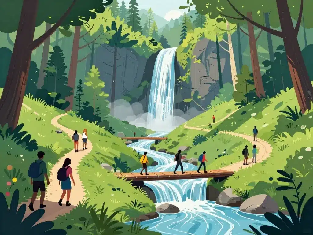 Randonnée Vizzavona sentiers cascades GR20