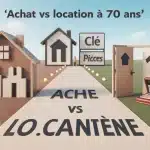 Achat vs location à 70 ans : guide retraite