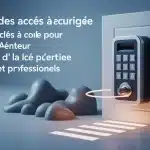 Boîte à clés à code pour extérieur, sécurité d’accès