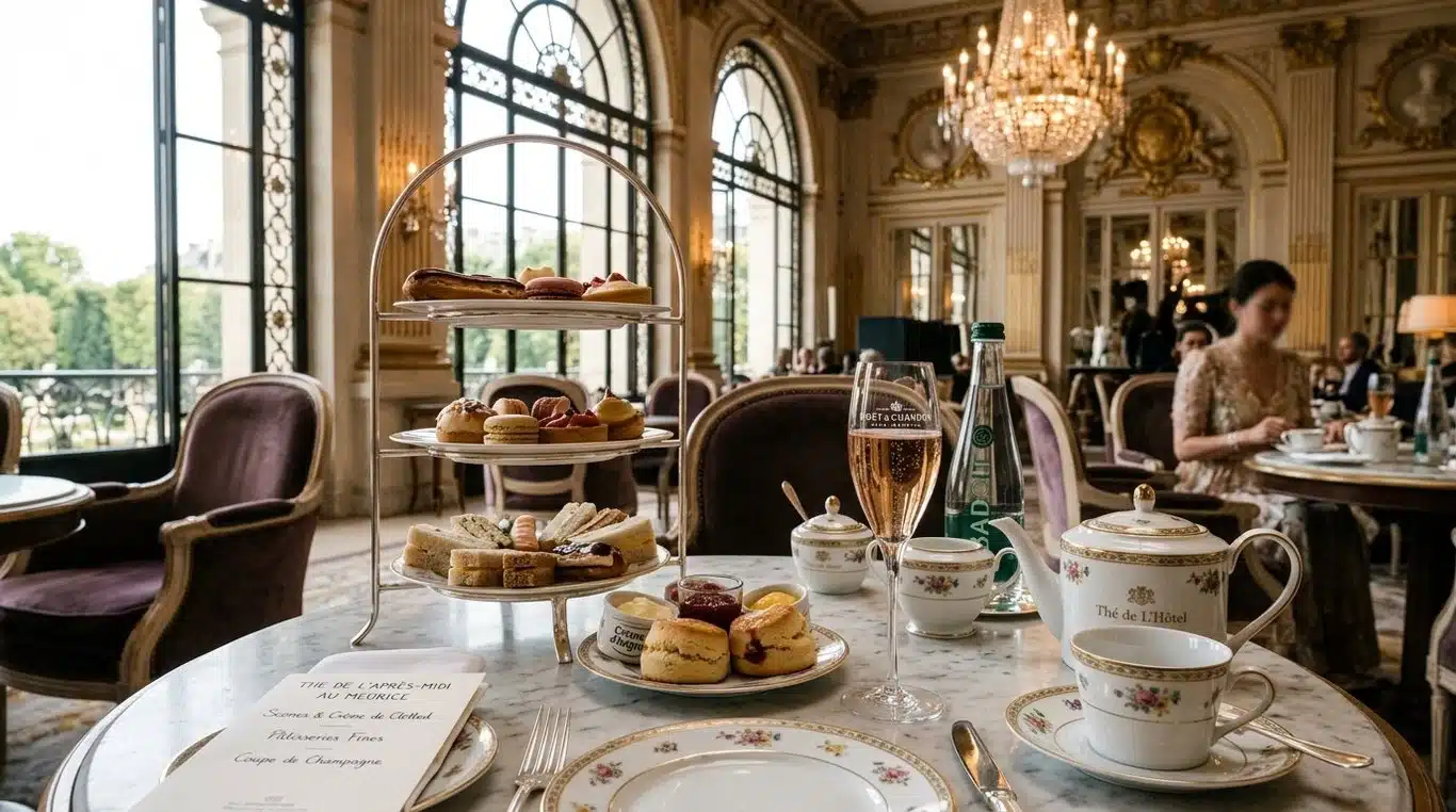 Tea time de luxe au Peninsula Paris