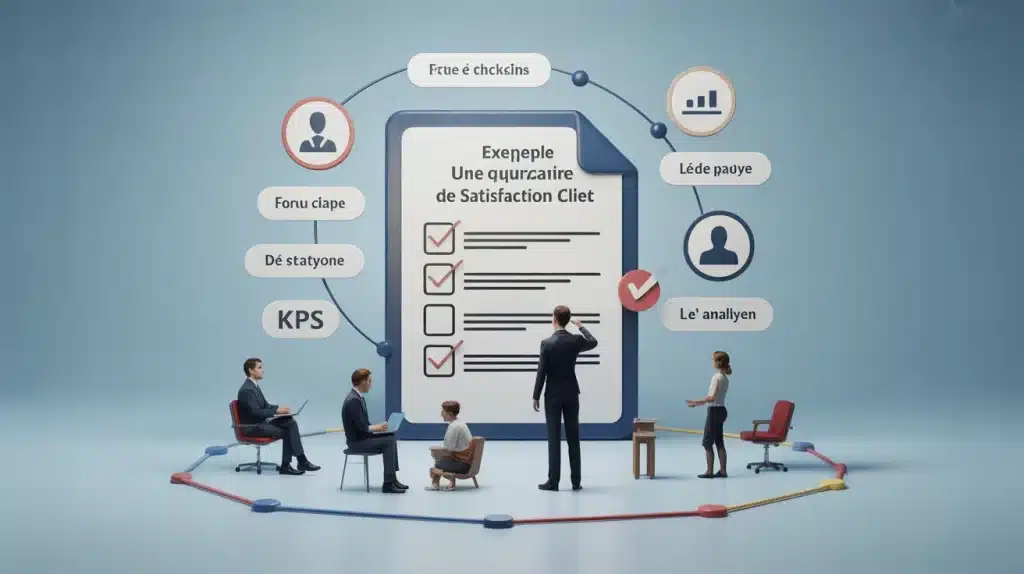 Exemple de questionnaire de satisfaction avec KPI