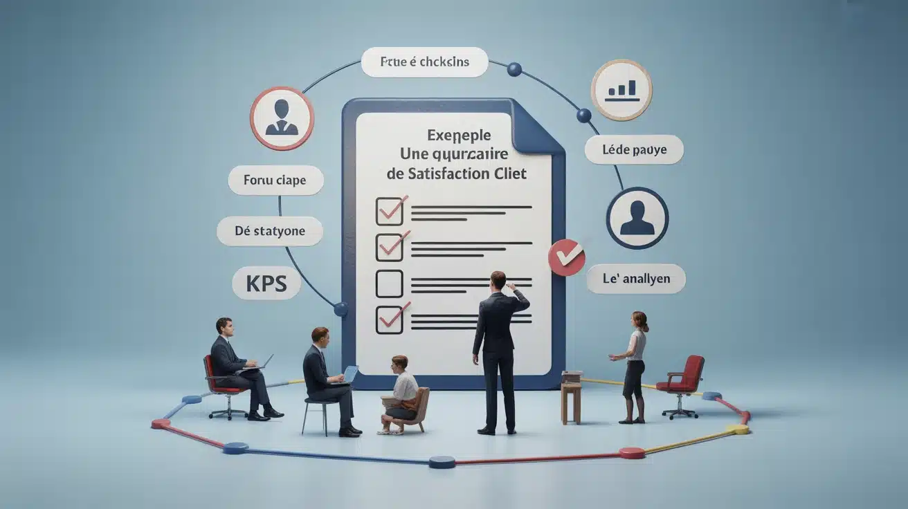 Exemple de questionnaire de satisfaction avec KPI