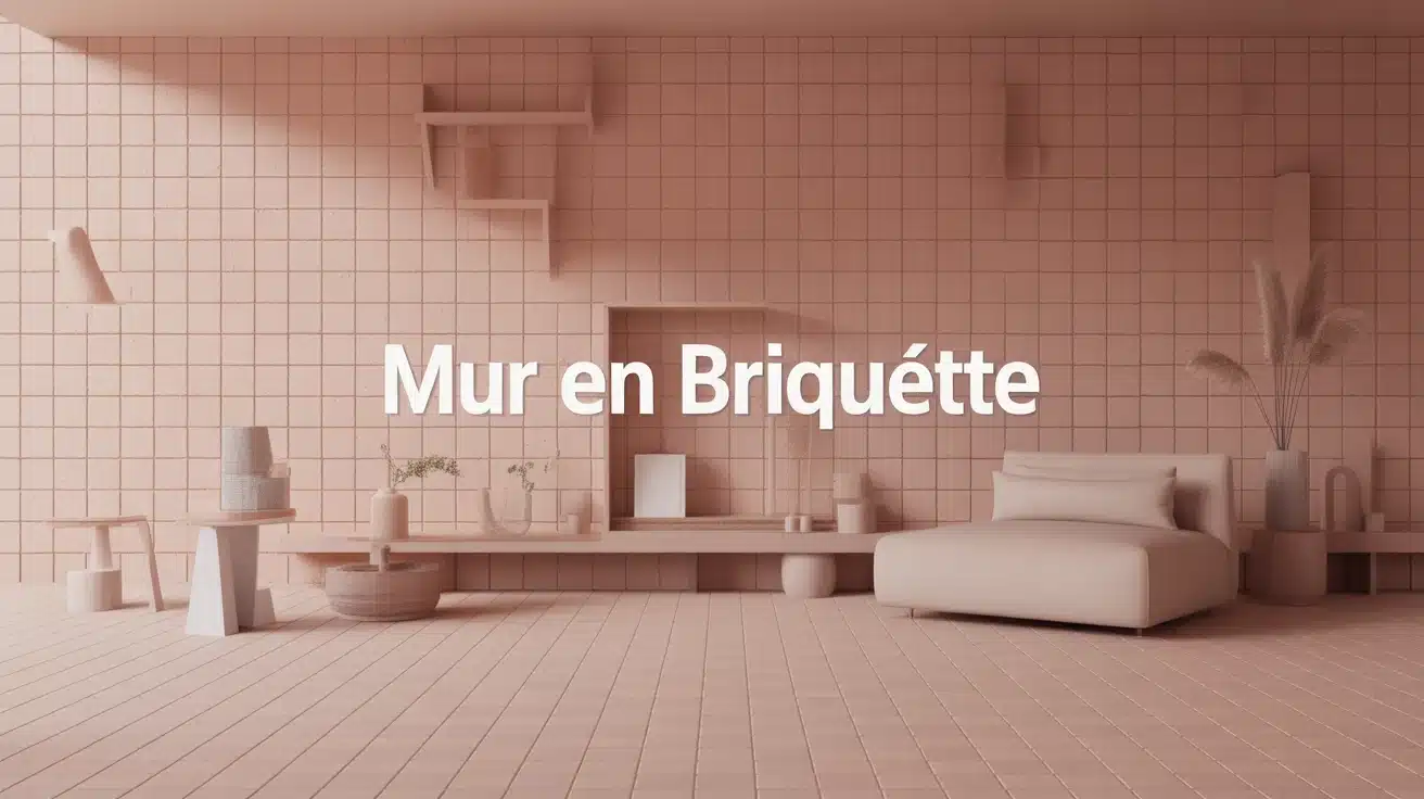 Mur en briquette pour transformer un intérieur sans travaux
