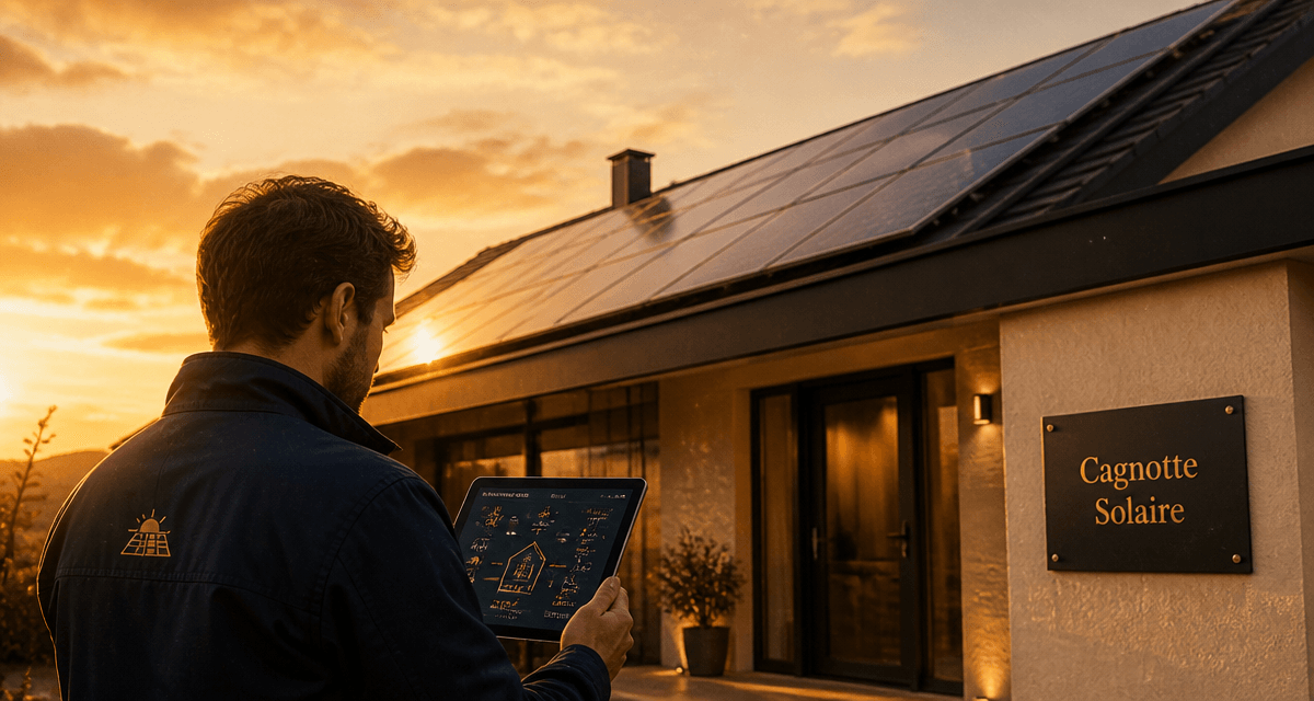 3e habitat toit panneaux solaires technicien