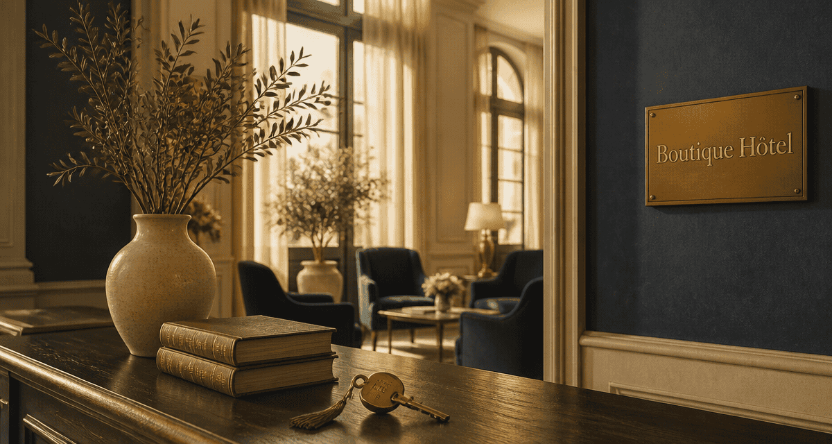 boutique hotel def lobby raffiné décor