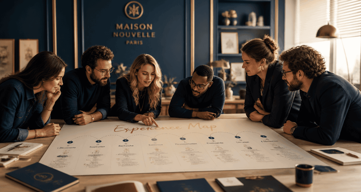 experience map designers développeurs coworking
